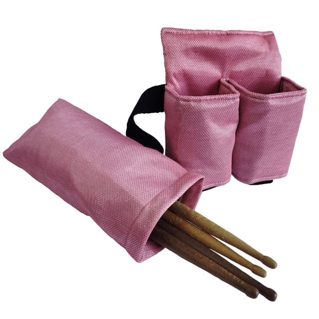 Pochete Porta-Bebida com Porta-Baqueta Sunshine Rosa